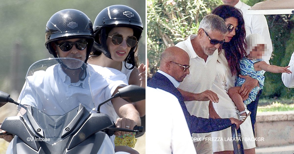 clo.jpg?resize=412,232 - Las secuelas del accidente que George Clooney sufrió al impactar su motocicleta contra un automóvil