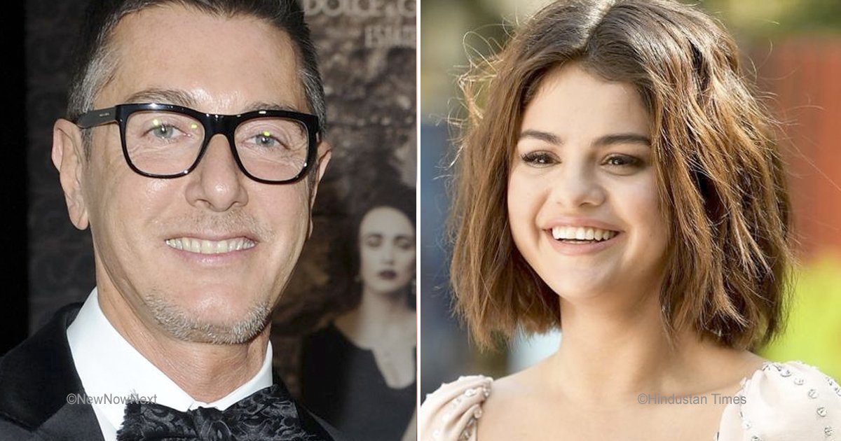 dol.jpg?resize=412,232 - “Realmente fea” así le llamó Stefano Gabbana a la cantante Selena Gómez, sus fanáticos están indignados