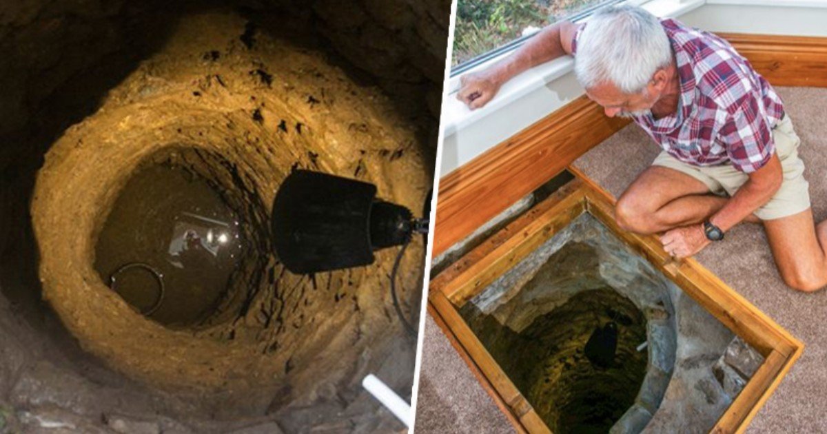 featured image 5.jpg?resize=1200,630 - Man Started Digging After Discovering An Old Well Underneath His Sofa