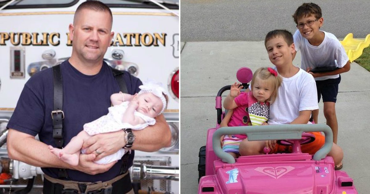 firefighter adopt.jpg?resize=1200,630 - Un pompier aide à mettre au monde un bébé et finit par l'adopter comme le sien