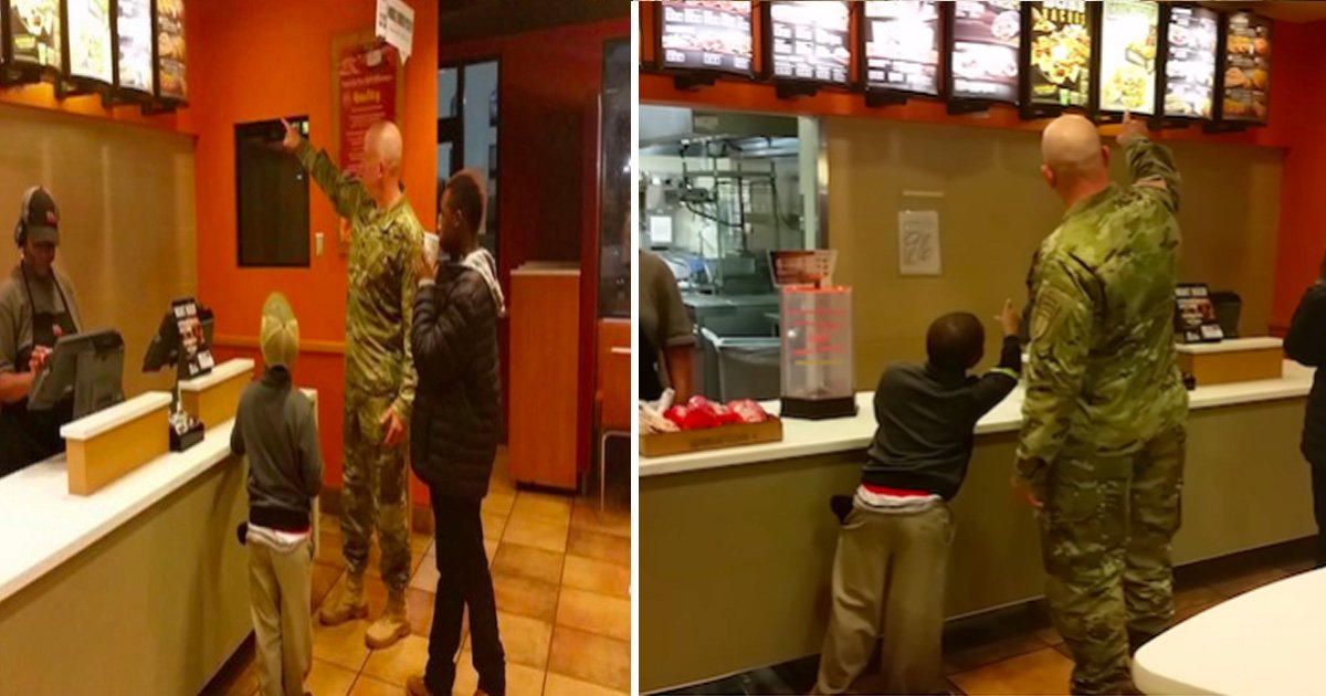 gaag.jpg?resize=412,275 - Soldier Strapped For Spare Change Bought Taco Bells For Two Hungry Schoolboys