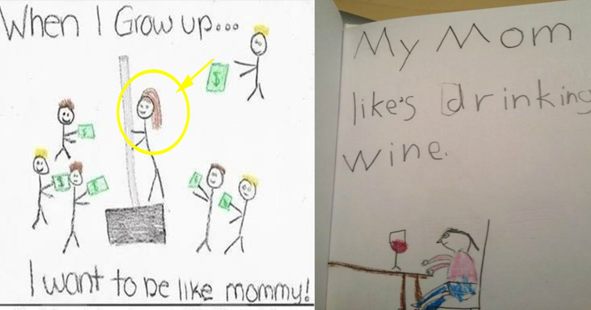 kids.jpg?resize=412,275 - 10 Kid's Drawings That Their Moms Won't be Hanging on the Fridge