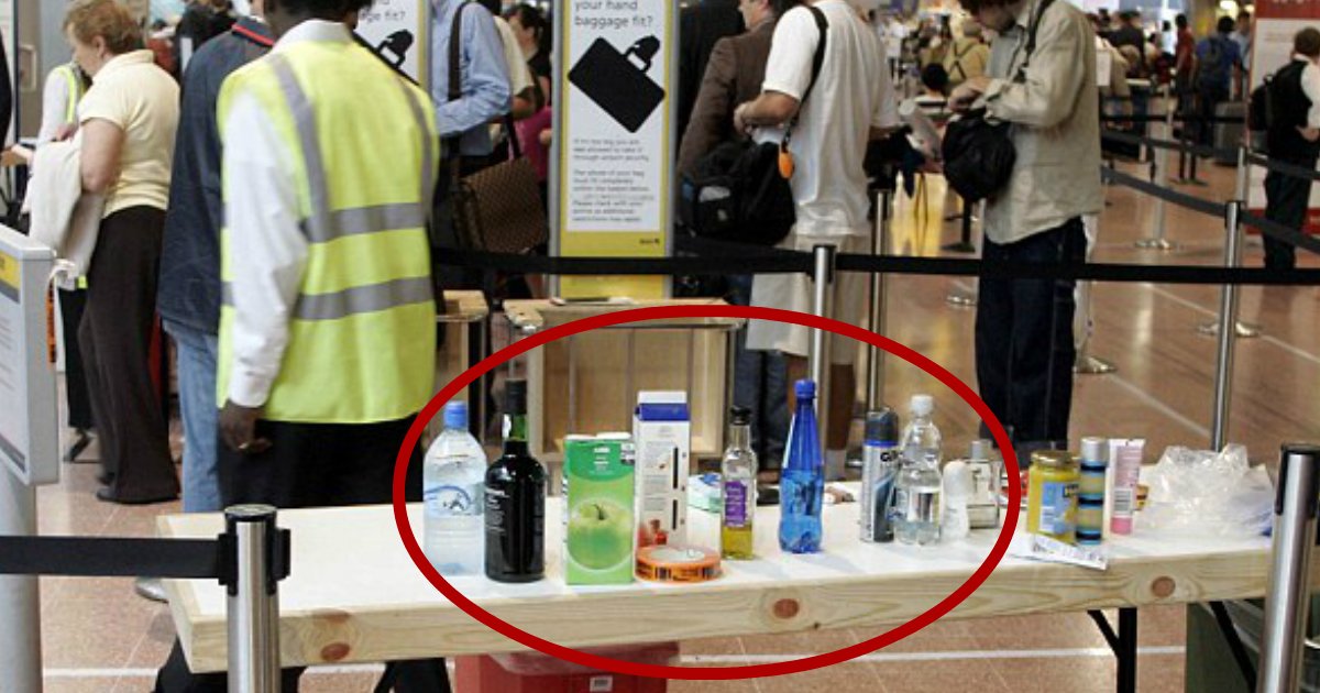 liquid bottles.jpg?resize=412,232 - Les nouveaux scanners d'aéroport pourraient enfin mettre fin aux règles strictes sur l'introduction de bouteilles de liquide qui ont frustré les passagers depuis 12 ans