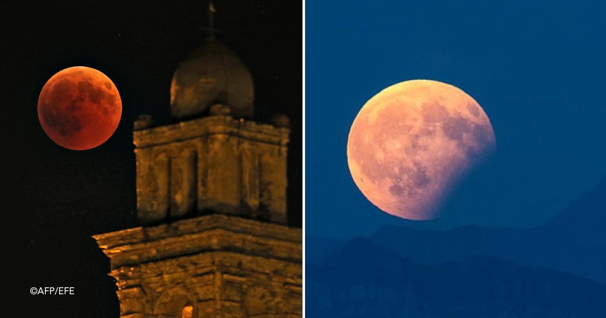 luna.jpg?resize=412,275 - El Eclipse de Luna Roja más largo del Siglo XXI: Impresionantes imágenes alrededor del mundo