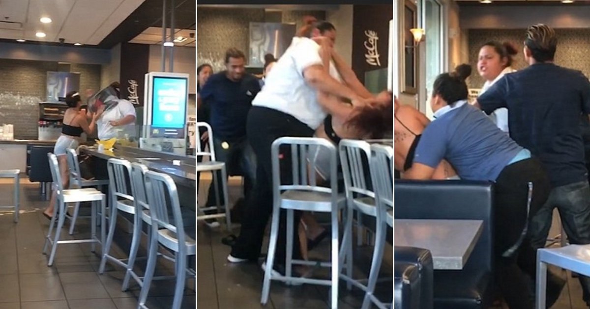 mc.jpg?resize=412,275 - McDonald's Employee Goes WWE On Customer After Argument About Soda Machine Turns Physical