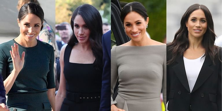 meghan markle ireland outfits gettyimages 995390104 1531341577.jpg?resize=412,275 - El outfit millonario de la duquesa de Sussex: mira cuánto costaron estos cuatro vestidos de Meghan Markle