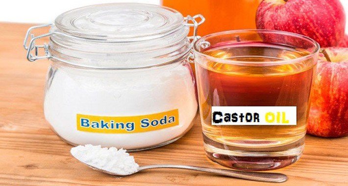 Image result for baking soda and castor oil