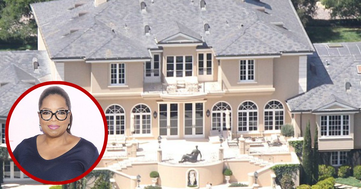 oprah house.jpg?resize=1200,630 - Oprah Winfrey Shared What Her Greatest Pleasure Is: Sitting On The Porch Of Her $90M Mansion
