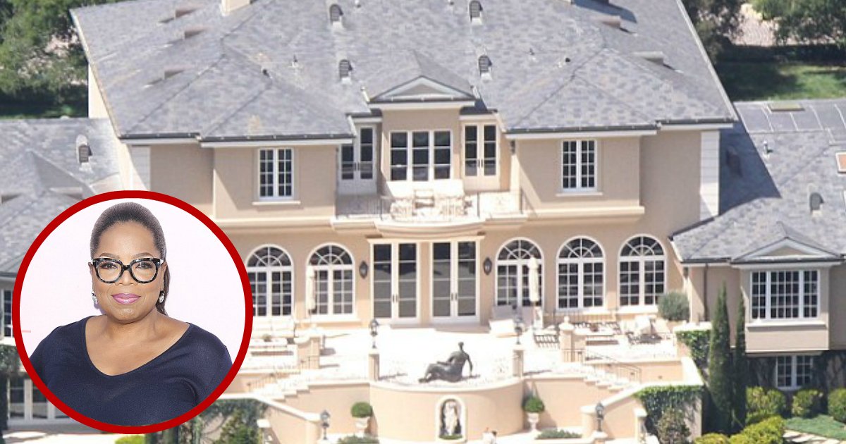 oprah house.jpg?resize=412,275 - Oprah Winfrey Shared What Her Greatest Pleasure Is: Sitting On The Porch Of Her $90M Mansion