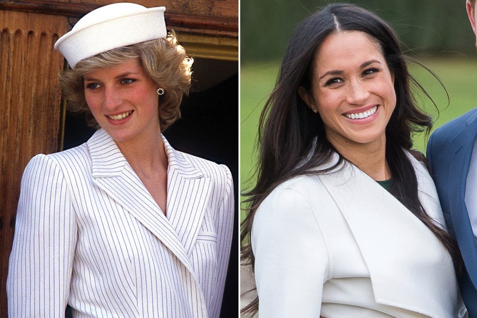 princess diana meghan marklee.jpg?resize=412,232 - A regra que Meghan Markle precisa seguir quando está com a rainha - e que era muito difícil para Diana