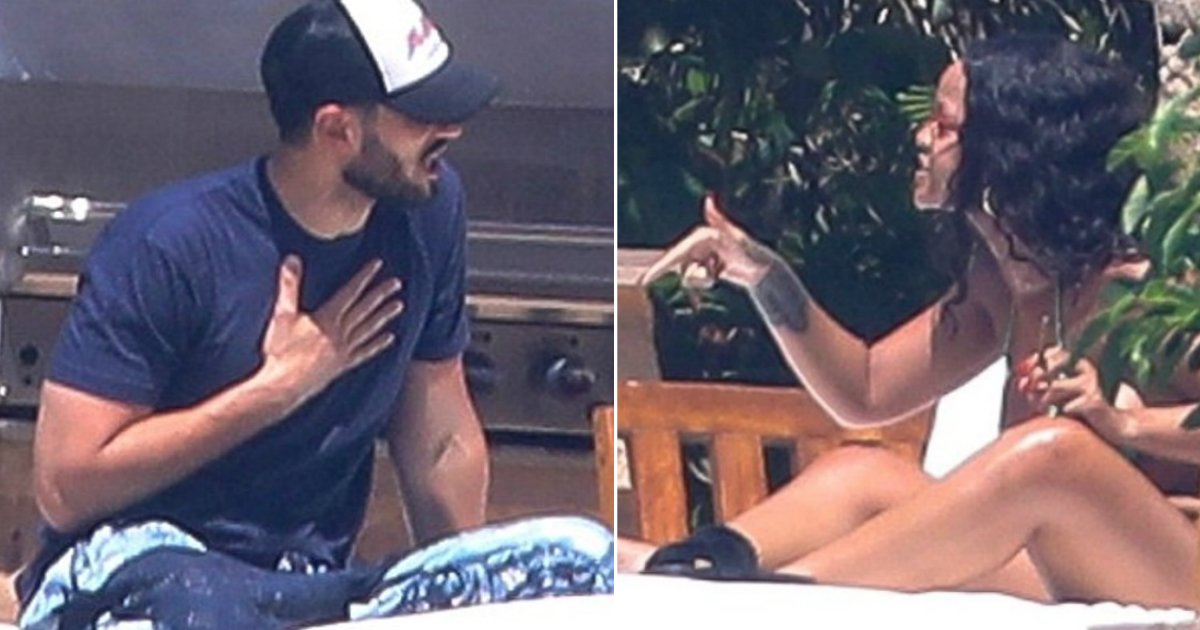 rihanna arguement.jpg?resize=412,275 - Rihanna Entra em discussão intensa com Hassan Jameel durante férias após um mês do término