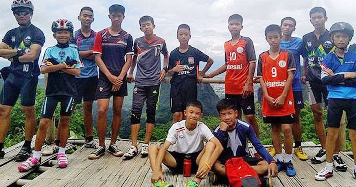 thai football team.jpg?resize=412,232 - Les garçons thaïlandais sauvés ne sont pas encore totalement sortis d'affaire