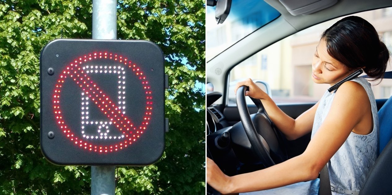tt 3.jpg?resize=412,275 - Une décision intelligente: de nouveaux panneaux de signalisation peuvent détecter les téléphones portables utilisés dans les véhicules