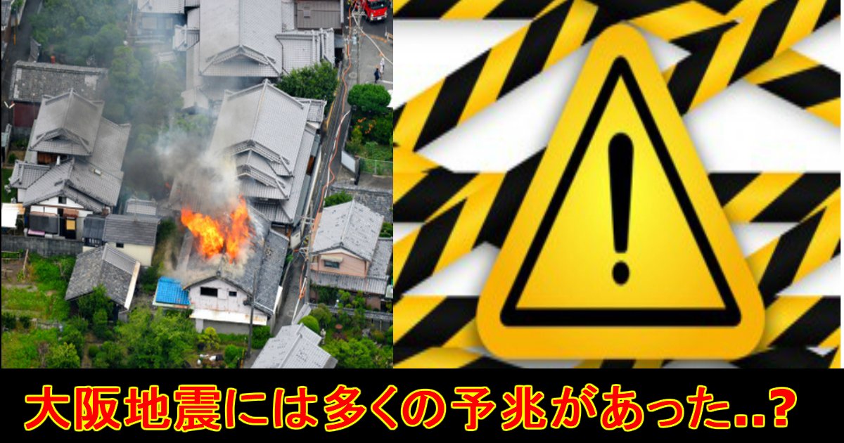 unnamed file 53.jpg?resize=412,275 - 大阪北部地震には様々な『予兆』があった!?