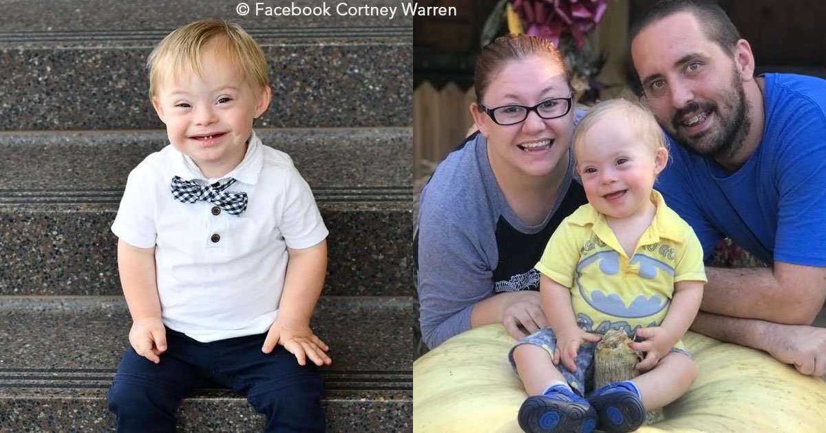 untitled 1 105.jpg?resize=1200,630 - El primer bebé Gerber con Síndrome de Down, Lucas Warren sigue enterneciendo al mundo a sus 2 años.