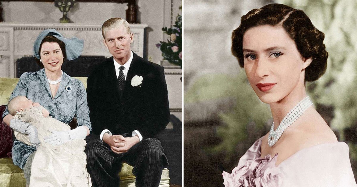 untitled 1 9.jpg?resize=1200,630 - Fotos en blanco y negro de la familia real han sido coloreadas - Desde la princesa Margaret a la princesa Isabel, todo el mundo se ve impresionantemente hermoso