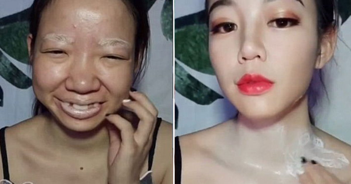 0807 thumb 1 1.jpg?resize=412,232 - Esta mulher mostra transformação incrível usando truques de maquiagem e fica irreconhecível!