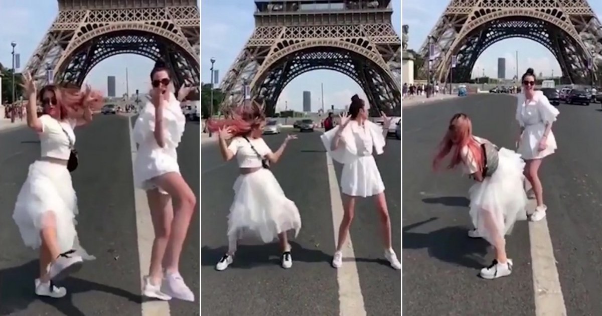 1 side.jpg?resize=1200,630 - La pop star bulgare Gery Nikol se fait arrêter après avoir "twerké" sous la Tour Eiffel
