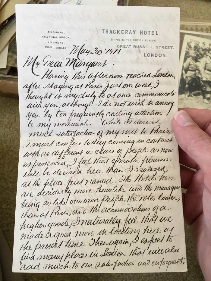 A Letter My Great-Great-Grandfather Wrote