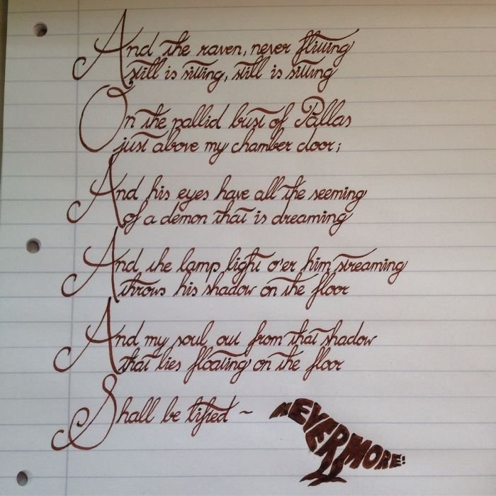 50 truly perfect handwriting examples that were too good not to