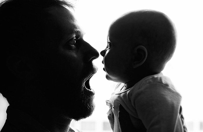 Father With Baby