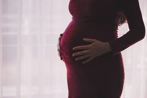 여자, 아기, 어머니, 임신, 여성, 결혼 반지, 모성, 엄마