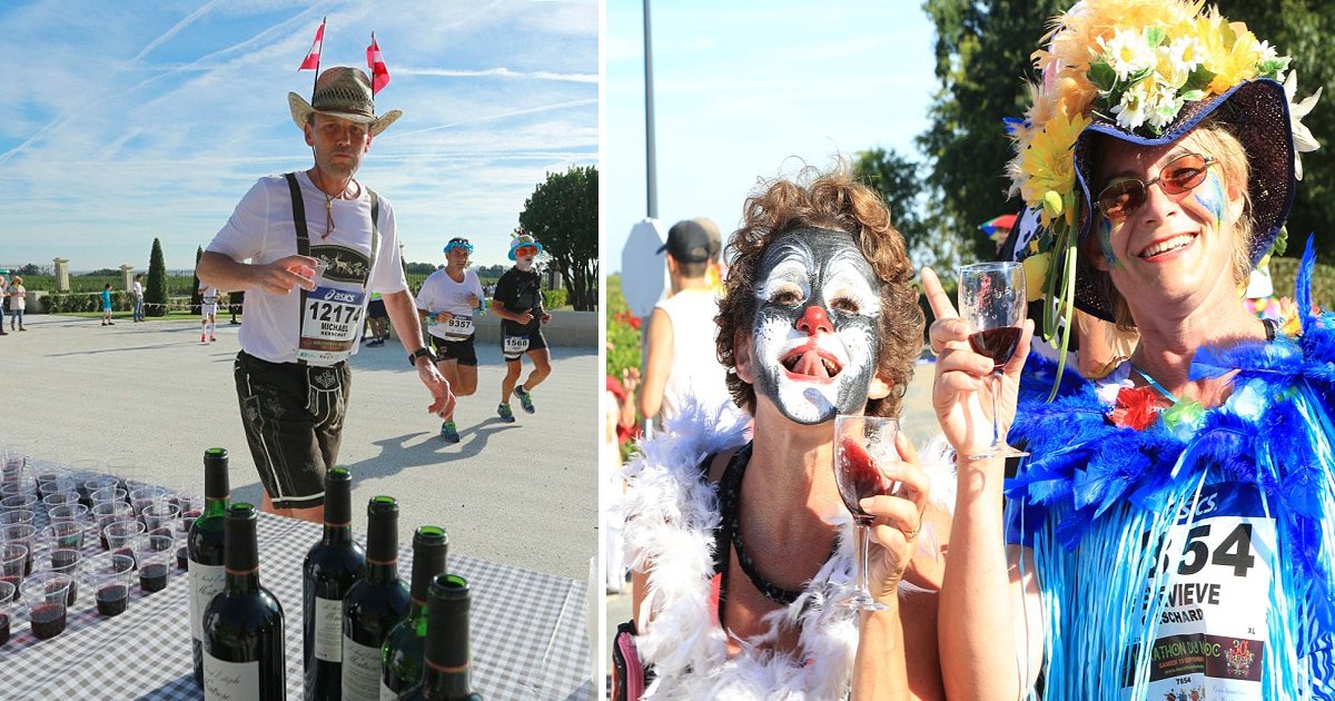 aga 2.jpg?resize=1200,630 - Réservez vos billets pour la France car ce marathon du vin vous donnera envie de courir