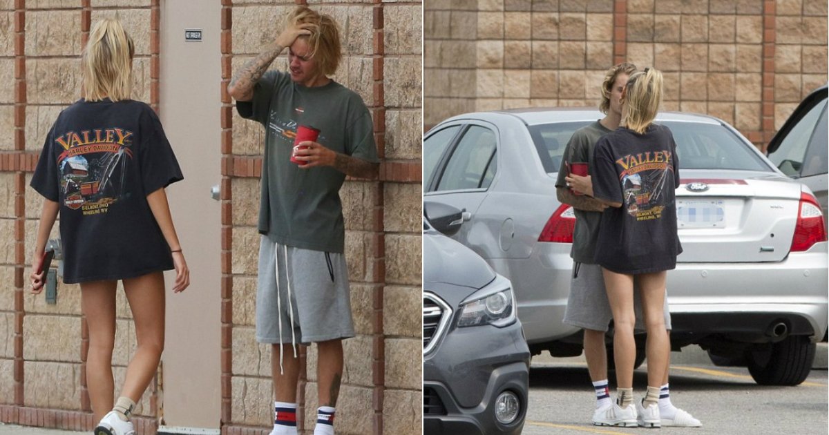 Justin Bieber Rompe Em Lagrimas Ate Que A Noiva Hailey Baldwin Cobre O Com Beijos E Abracos Maisvibes