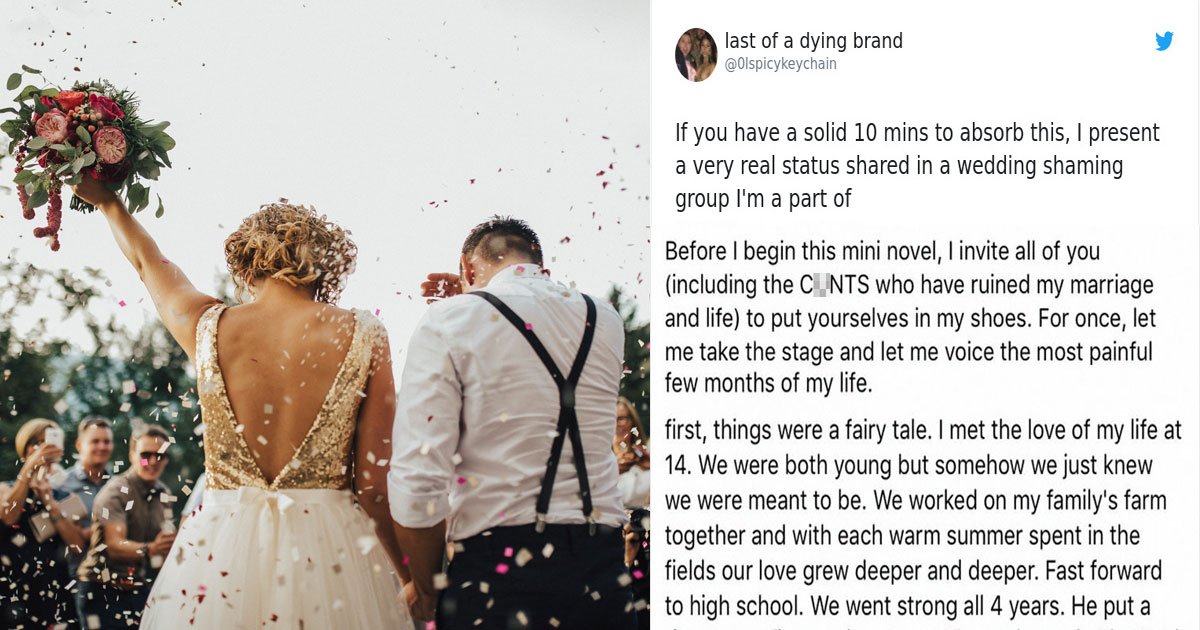 bride asks guest money.jpg?resize=1200,630 - Hilarious Thread: Bride Asks Wedding Guests To Contribute $1,500 To Her Dream Wedding - Cancels Her Wedding When They Refuse To Give