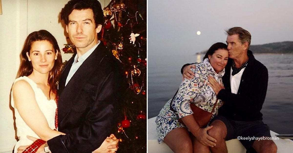 brin.jpg?resize=412,275 - Pierce Brosnan y su esposa celebran 25 años juntos, y sus fotos a lo largo de los años muestran que son la pareja perfecta