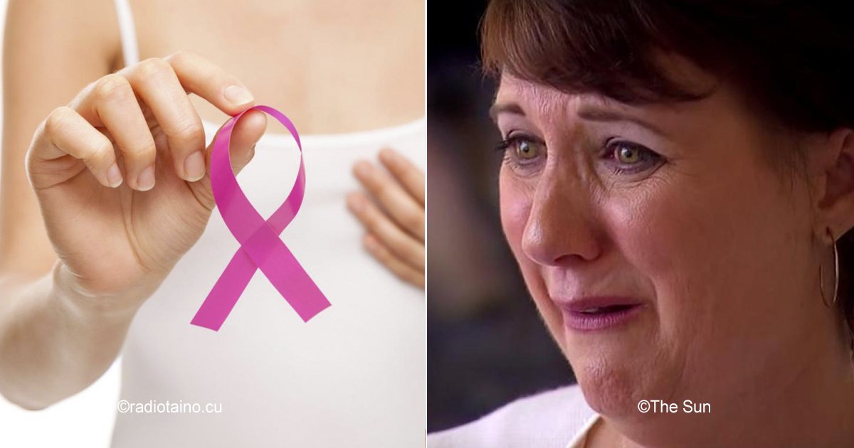 cancer 4.jpg?resize=412,232 - Ella padeció un síntoma muy extraño, ahora comparte su experiencia para prevenir a otras mujeres del cáncer de mama.