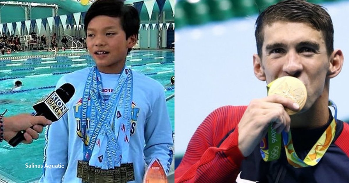 cov 1 11.png?resize=412,275 - Este niño tiene 10 años, se llama Clark Kent y batió uno de los récords más antiguos de Michael Phelps