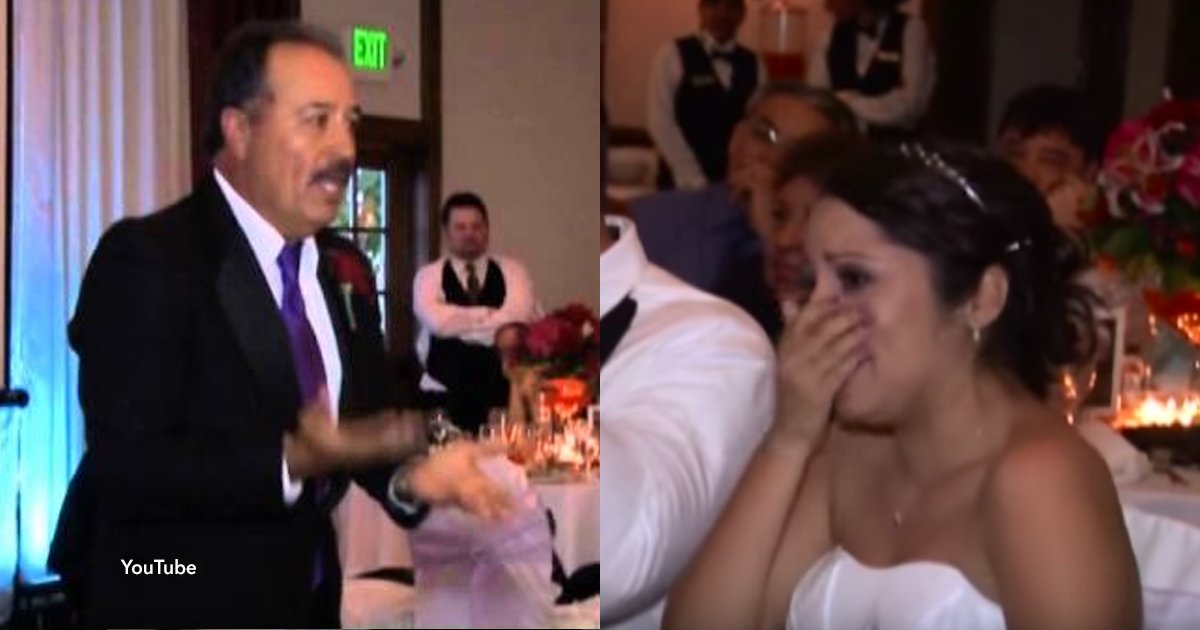 cov 1 22.png?resize=412,232 - Sorprendió a su hija en el día de su boda con un regalo super emotivo que generó las lágrimas de todos