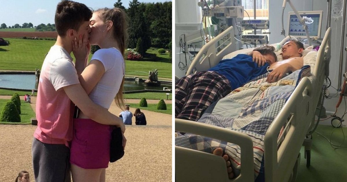 Teenage Girl Hugged Her Boyfriend Moments Before His Life Support Was ...