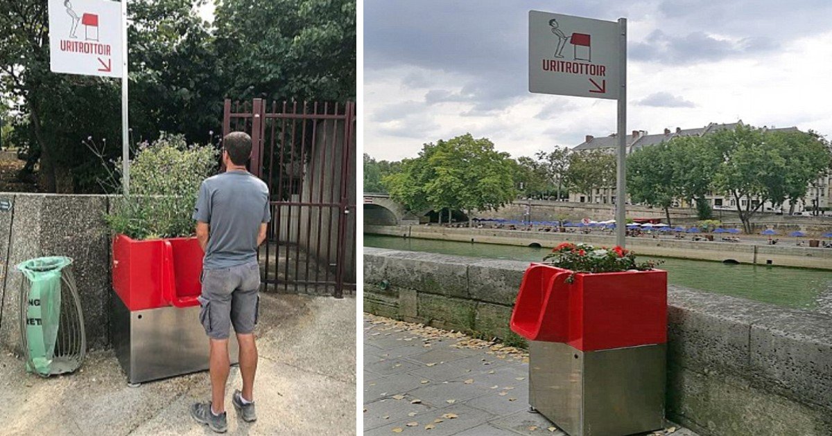 featured image 45.jpg?resize=1200,630 - Des urinoirs écologiques en plein air installés à proximité de lieux touristiques provoquent un tollé à Paris