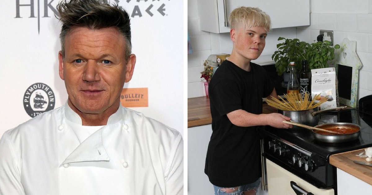 gordon3.png?resize=1200,630 - Gordon Ramsay Offered Job To Teen With Dwarfism Who Was Banned From College Cooking Course