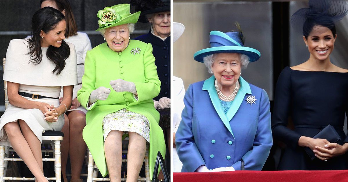 meghan markle birthday queen elizabeth meghan turns 37 special 6.jpg?resize=412,232 - Meghan Markle fará 37 anos no dia 4 de agosto - a data é um dia especial para a rainha