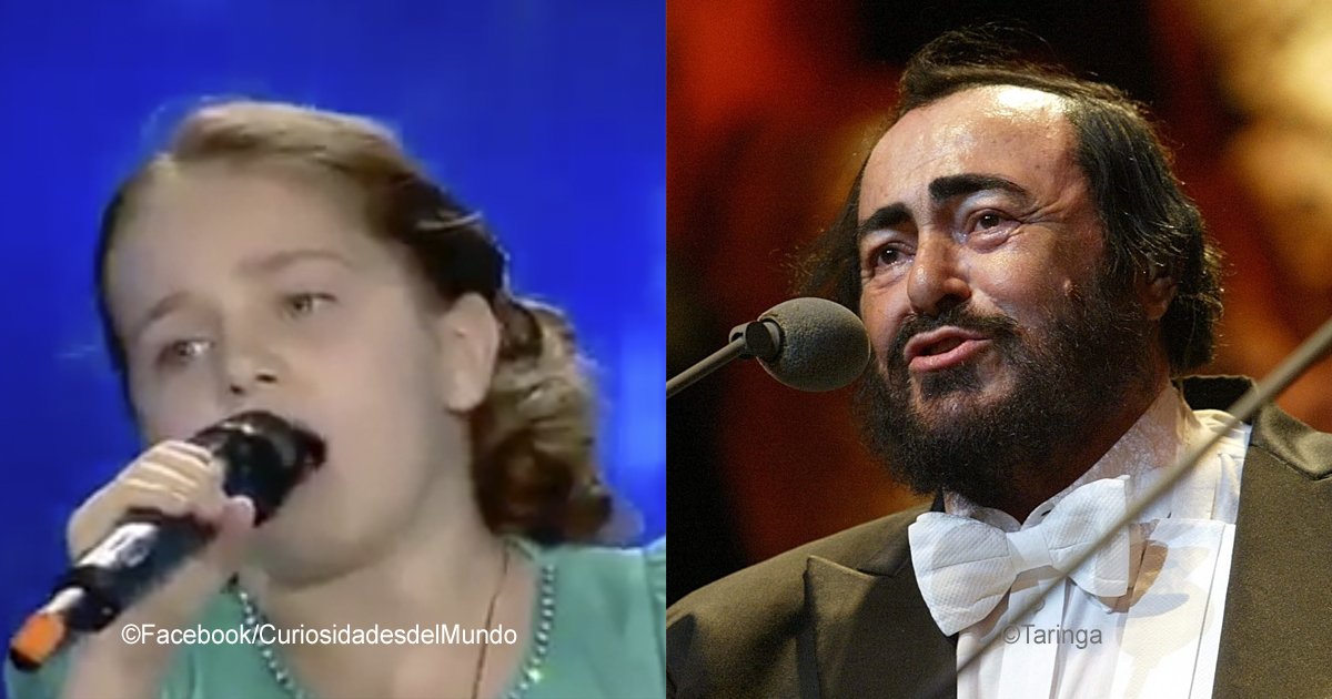 portadapavarotti.jpg?resize=412,232 - Conmueve con su talento a toda la audiencia la nieta de Luciano Pavarotti, su voz hace llorar a muchos (video)