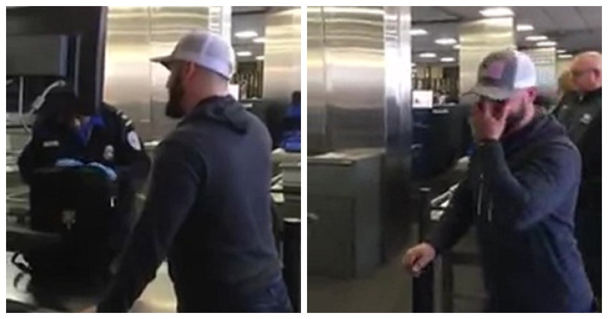 prank.jpg?resize=1200,630 - [Vidéo] Il piège son fils à l'aéroport en cachant un godmichet dans son bagage.