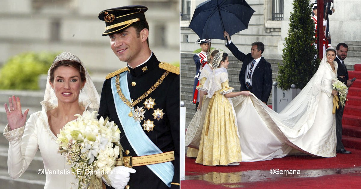 re.jpg?resize=412,275 - Ocurrió de todo en la boda de Felipe y Letizia, hace 14 años, cosas que te sorprenderán y jamás imaginaste