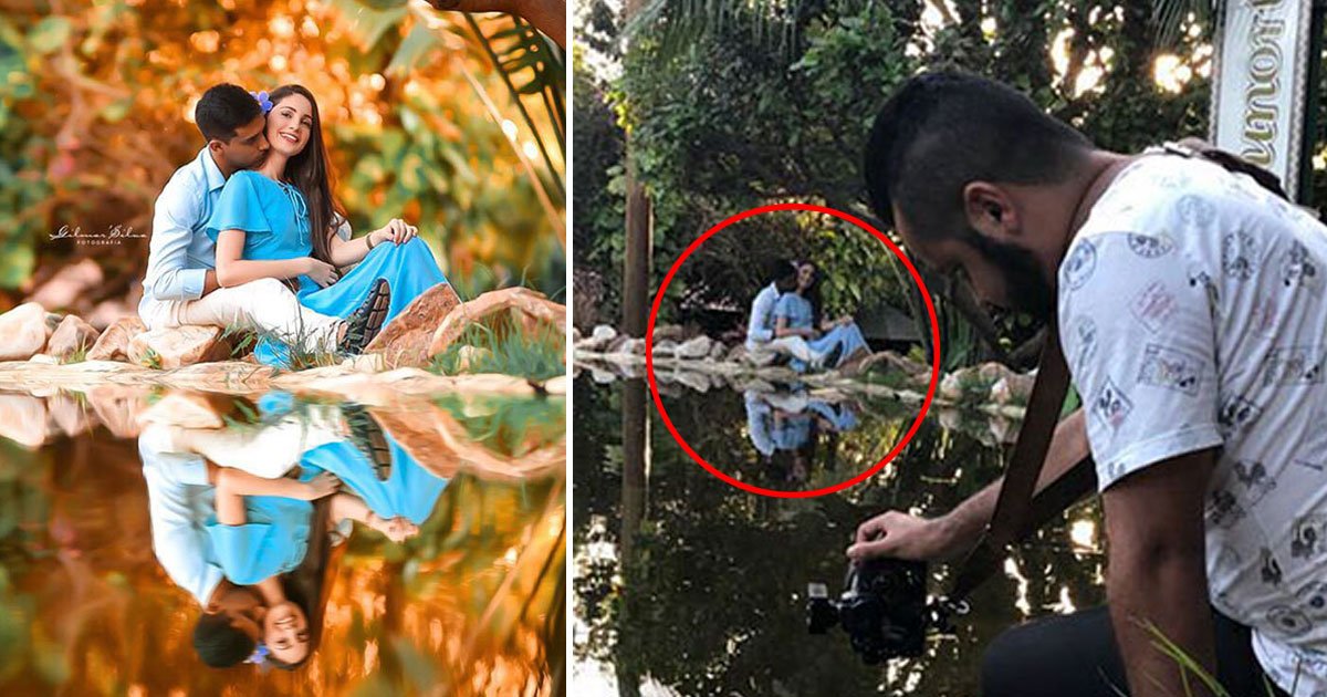 reality vs photo.jpg?resize=412,275 - A realidade por trás das fotos profissionais - este fotógrafo transforma uma foto comum em foto incrível