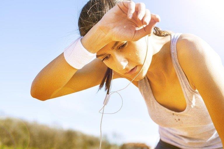 Dehydration or heat exhaustion Dehydration or heat exhaustion