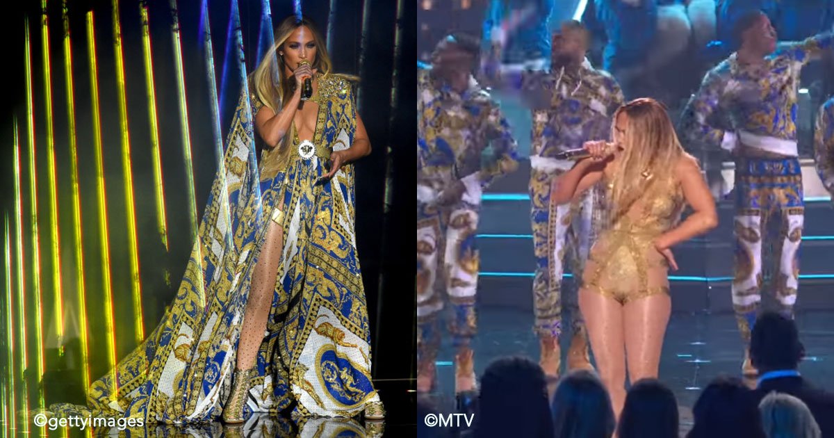 untitled 1 150.jpg?resize=1200,630 - Jennifer Lopez deja a todos con la boca abierta en su presentación en los VMA, fue simplemente impactante