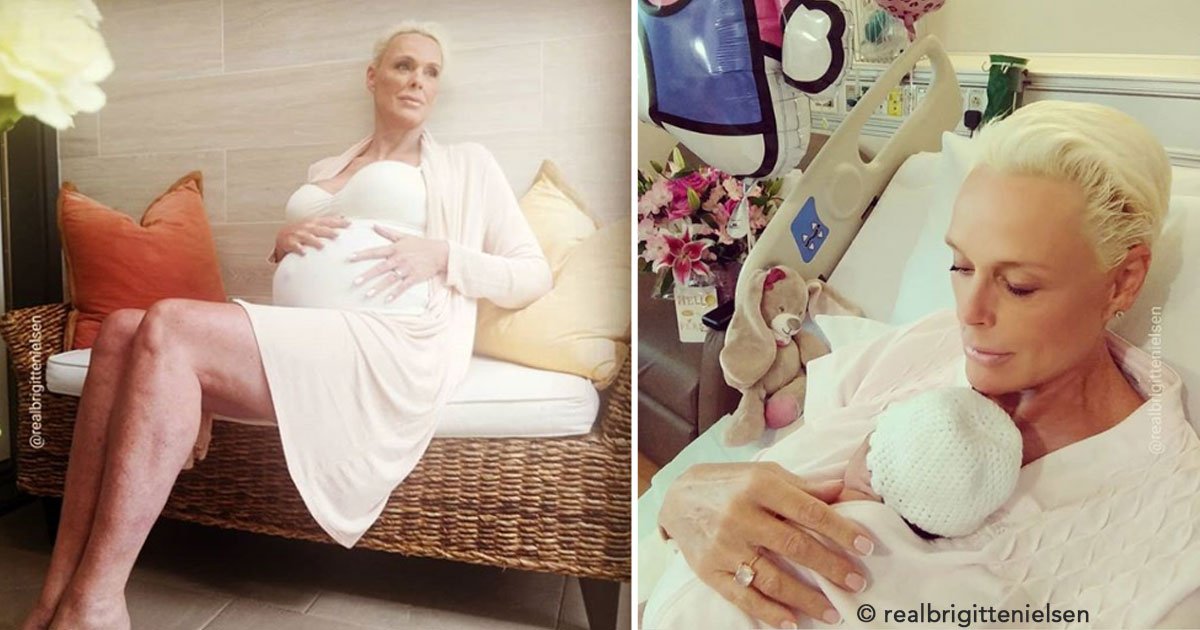 untitled 1 96.jpg?resize=1200,630 - A sus 54 años Brigitte Nielsen se embaraza de su quinto bebé y luce una fabulosa figura después del parto