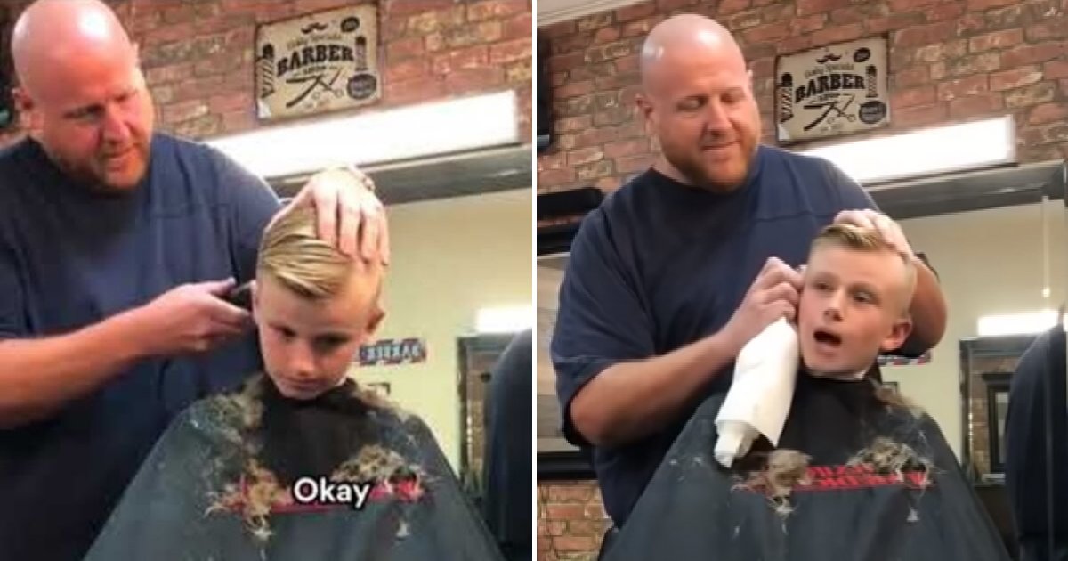 untitled design 58.png?resize=412,232 - Boy's Prank On Barber Backfired As The Man Pretended He Accidentally Made A Cut