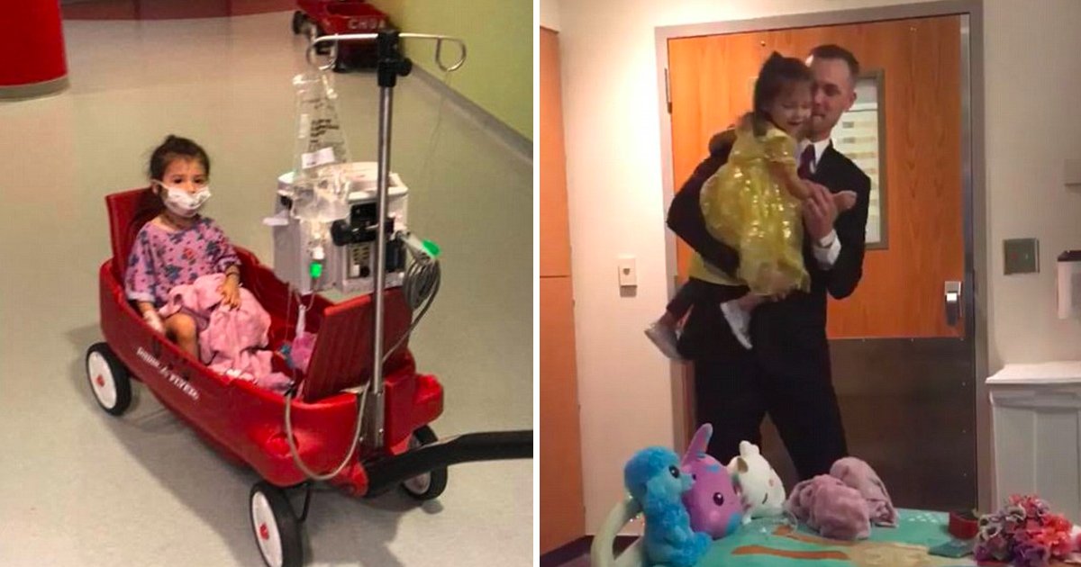 vbb.jpg?resize=412,232 - This Father Surprised Her Two-year-old Daughter Fighting With Leukemia And The Moment Will Melt Your Heart