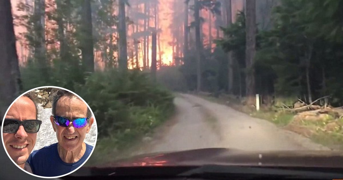 vvg.jpg?resize=1200,630 - Heart Thumping Video Of Father And Son Duo On The Narrow Escape Of Death From Montana Forest Fire