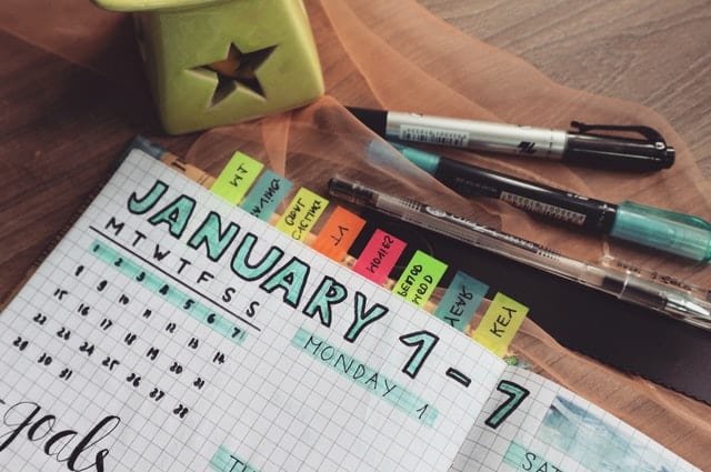 Note down every task on your planner (Pexels)