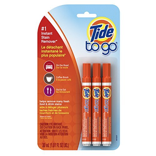 Tide To Go Instant Stain Remover Liquid Pen, 3 Count