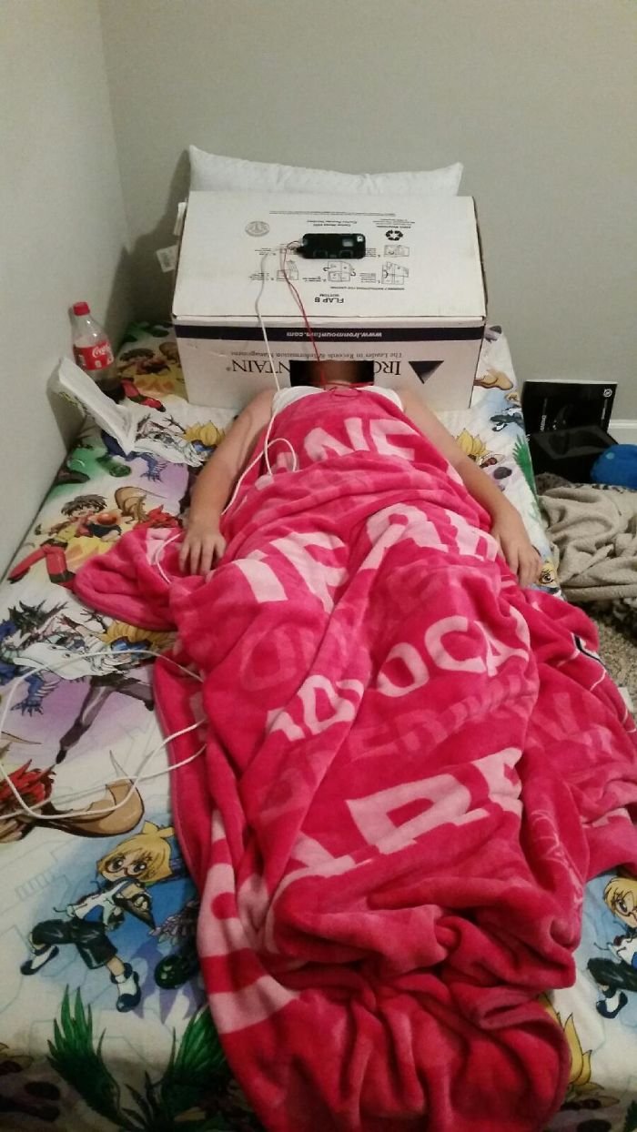 My Son Tells Me He Made A Home Theater